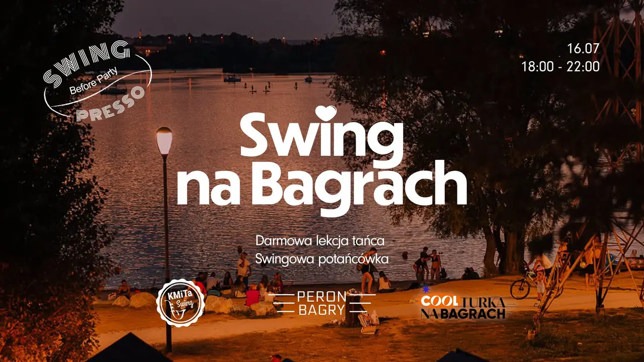 🌴Swing na Bagrach🌴: Potańcówka + darmowa lekcja Lindy Hop