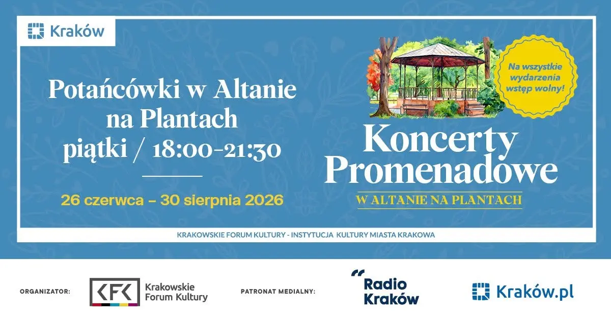 Koncerty Promenadowe: Potańcówka w Altanie na Plantach